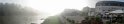 11 Panorama Brumes matinales devant l hotel de la Gabelle_